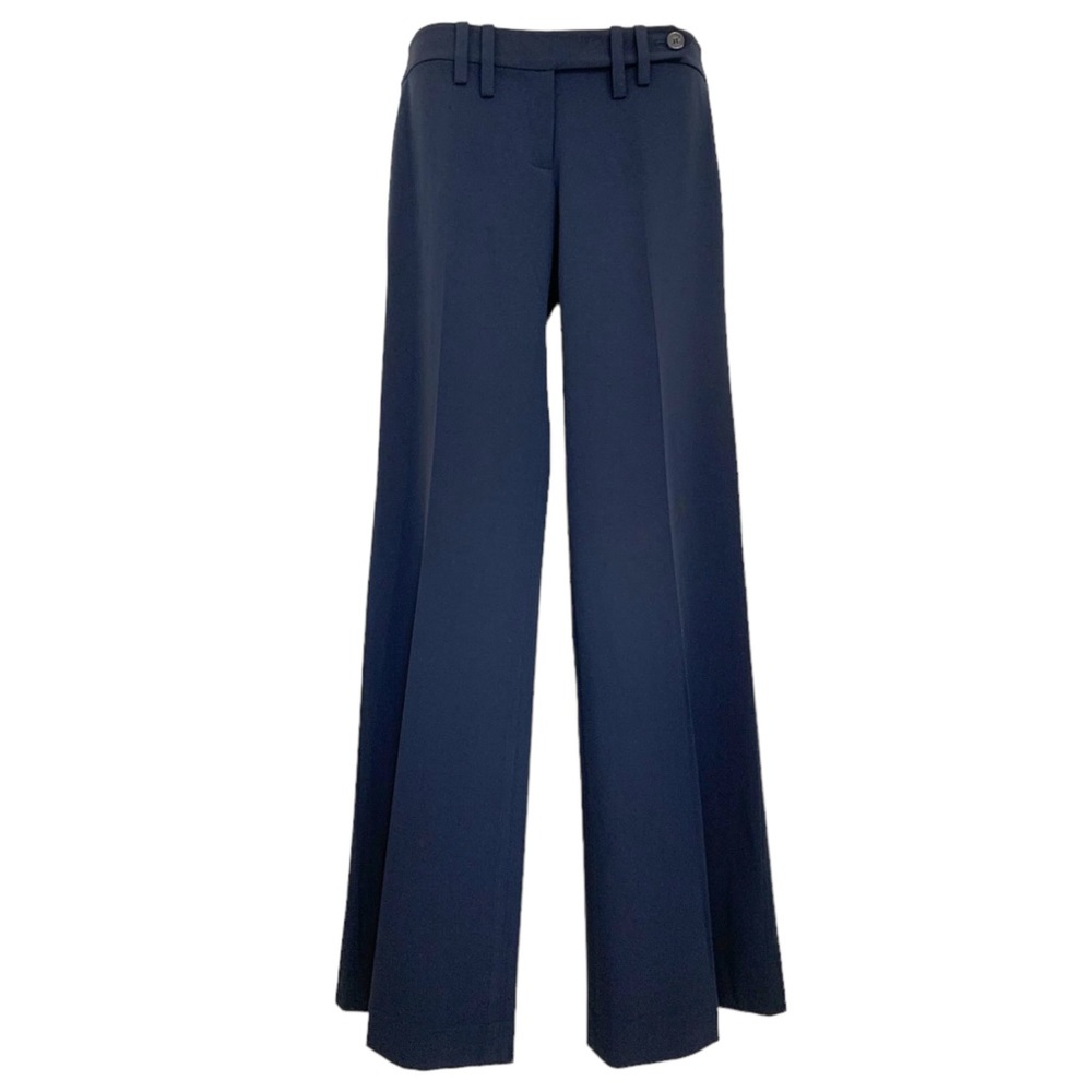 Yank American | NWOT Wide Leg Pants Mid Rise Navy 0